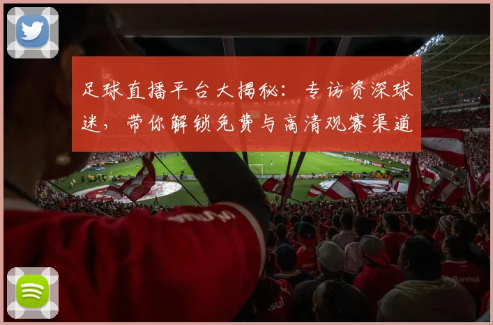 足球直播平台大揭秘:专访资深球迷,带你解锁免费与高清观赛渠道
